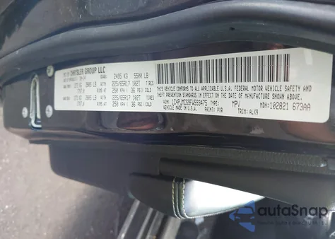 2015 Jeep Cherokee Latitude from USA, damaged, VIN 1C4PJMCS9FW593475